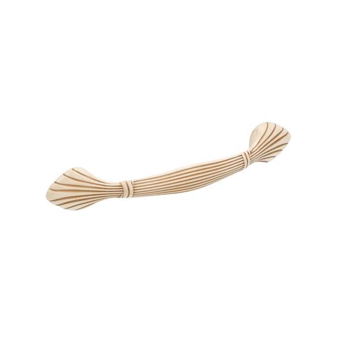 Immagine di Maniglia per mobili HZ0503 interasse mm 96 in lega di zinco royal avorio patina oro 