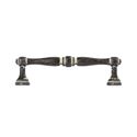 Immagine di Maniglia per mobili HZ0619 interasse mm 96 in lega di zinco rusticall avorio 
