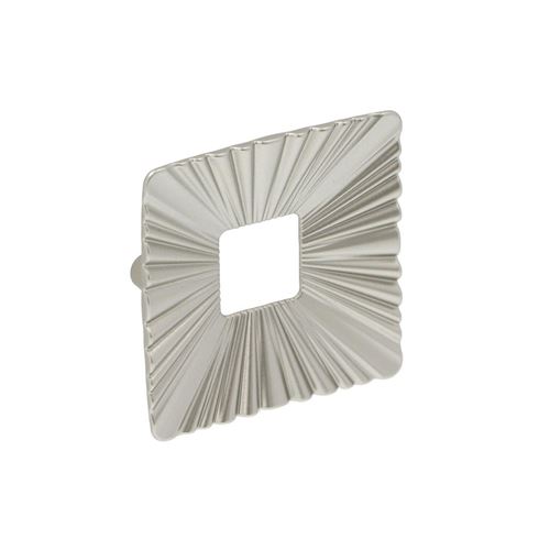 Immagine di Maniglia per mobili HZ0793 interasse mm 48 in lega di zinco argento Nottingham 