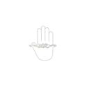Immagine di Maniglia per mobili HZ0810 interasse mm 128 in lega di zinco argento Venezia 