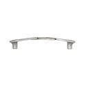 Immagine di Maniglia per mobili HZ0602 interasse mm 96 in lega di zinco Argento vecchio graffiato 