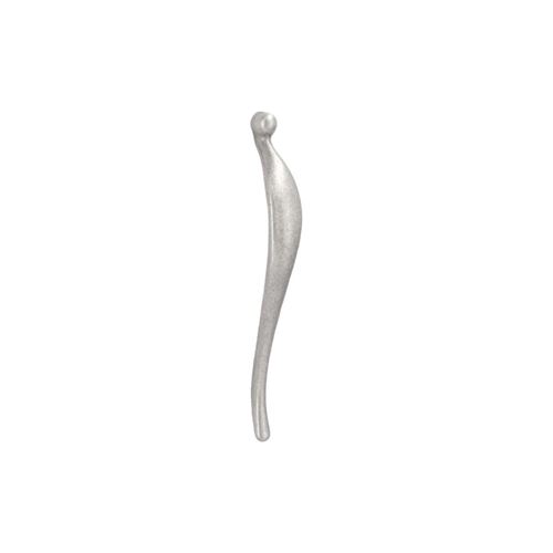 Immagine di Maniglia per mobili HZ0580 interasse mm 224 in lega di zinco Argento vecchio graffiato 