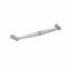 Immagine di Maniglia per mobili HZ0762 interasse mm 160 in lega di zinco argento vecchio brillante 