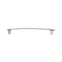 Immagine di Maniglia per mobili HZ0637 interasse mm 160 in lega di zinco argento vecchio brillante 
