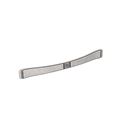 Immagine di Maniglia per mobili HZ0628 interasse mm 224 in lega di zinco argento vecchio brillante 