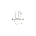 Immagine di Maniglia per mobili HZ0533 interasse mm 128 in lega di zinco argento vecchio brillante 