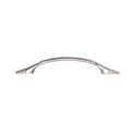 Immagine di Maniglia per mobili HZ0503 interasse mm 128 in lega di zinco argento vecchio brillante 