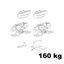 Immagine di Kit Classic per porte scorrevoli portata 160 kg 