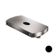 Immagine di Piastra pavimento rettangolare nera per cerniere a bilico Fritsjurgens System M/System M+ 