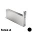 Immagine di Cerniera bilico Fritsjurgens System M 40 mm forza A nero solo cardine inferiore 