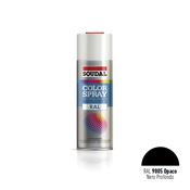 Immagine di Vernice spray nero profondo opaco ral 9005 acrilica bomboletta 400 ml 