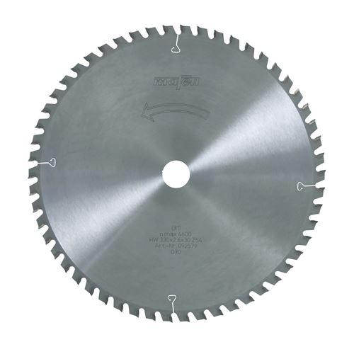 Immagine di Mafell Lama da taglio in HM 330x2,2/2,6x30 mm, Z 54, WZ/FA, per pannelli anima multistrato con copertura in metallo 