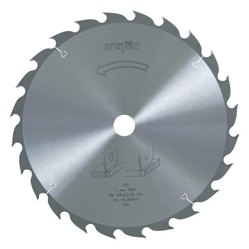 Immagine di Mafell Lama in HM 330x2,2/3,2x30 mm, Z 24, WZ, per impiego universale 