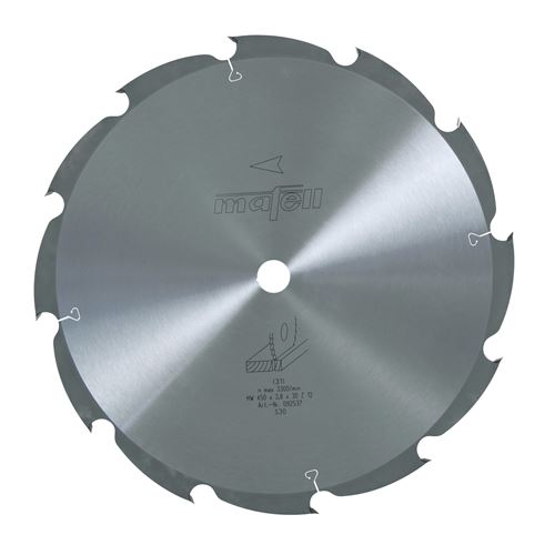 Immagine di Mafell Lama da taglio in HM 450x2,5/3,8x30 mm, Z 12, WZ, per tagli longitudinali 
