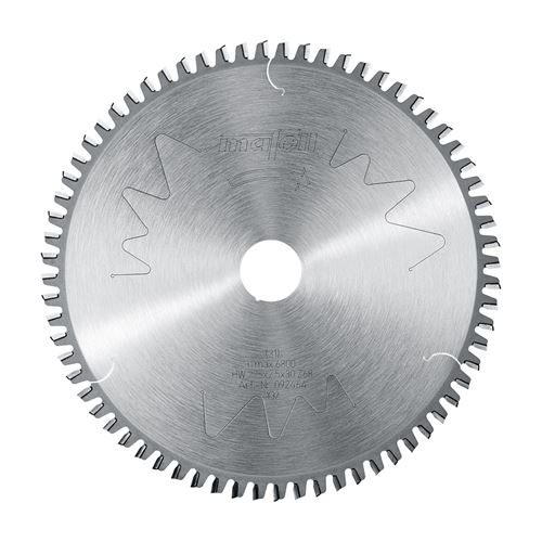 Immagine di Mafell Lama da taglio in HM 225x1,8/2,5x30 mm, Z 68, FZ/TR, per materie plastiche e profilati in alluminio 