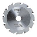 Immagine di Mafell Fresa per scanalature ellittica, in HM, 120x4,2x20 mm, 12 denti 