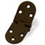 Immagine di cerniere biscotto ot bt c/ferm 30 x  80 brunite profilate                                                                                           