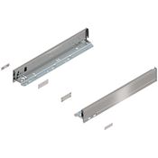 Immagine di 770N4502I Z R+L V1*INGL - spondina LEGRABOX Pure altezza N (66.5 mm) lunghezza nominale 450 mm destro+sinistro inox satinato antimpronta 