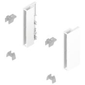 Immagine di Z36D0080 A-VHR+L V1SEIW - TANDEMBOX Antaro supporto elemento inseribile lunghezza=285.5 mm plastica destro+sinistro bianco seta 