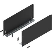 Immagine di 770F5502S Z R+L V1*CS-M - spondina LEGRABOX Pure altezza F (241 mm) lunghezza nominale 550 mm destro+sinistro nero carbonio 