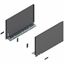 Immagine di 770F4002S Z R+L V1*OG-M - spondina LEGRABOX Pure altezza F (241 mm) lunghezza nominale 400 mm destro+sinistro grigio orione 