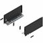 Immagine di 770K3002S Z R+L V1*CS-M - spondina LEGRABOX Pure altezza K (128.5 mm) lunghezza nominale 300 mm destro+sinistro nero carbonio 