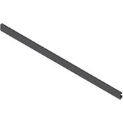 Immagine di ZV7.1043MN1VORD-ST 24OG-M - LEGRABOX frontale con scanalatura per elemento inseribile per cassettone interno larghezza corpo mobile 1200 mm da tagliare su misura grigio orione 