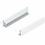 Immagine di 770K6002S Z R+L V1*SW-M - spondina LEGRABOX Pure altezza K (128.5 mm) lunghezza nominale 600 mm destro+sinistro bianco seta 
