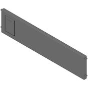 Immagine di ZC7Q020SS AMB-QT 24 OG-M - AMBIA-LINE divisore trasversale AMBIA-LINE per LEGRABOX cassetto (ZC7SXXXRS2) plastica grigio orione 