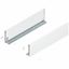 Immagine di 770C6502S Z R+L V1*SW-M - spondina LEGRABOX Pure altezza C (177 mm) lunghezza nominale 650 mm destro+sinistro bianco seta 