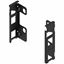 Immagine di ZB7M000S HO-RW MP CS-M - LEGRABOX supporti per schienale in legno altezza M (106 mm) destro+sinistro nero carbonio 
