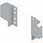 Immagine di ZRR.5200 REL-H MP R906 - TANDEMBOX plus/antaro supporto ringhierina (posteriore) per ringhierina regolabile da avvitare destro+sinistro grigio ral 9006 