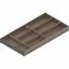 Immagine di ZC7S600BH3 AMB-BE V1 E02G - AMBIA-LINE portaposate per LEGRABOX cassetto design legno 7 Scomparti portaposate lunghezza nominale 600 mm larghezza=300 mm 