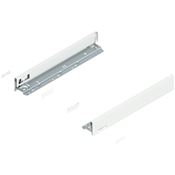 Immagine di 770N4502S Z R+L V1*SW-M - spondina LEGRABOX Pure altezza N (66.5 mm) lunghezza nominale 450 mm destro+sinistro bianco seta 