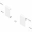 Immagine di ZIF.71M0 FRO R+L V1SEIW - TANDEMBOX attacchi per frontale altezza M per cassetto interno destro+sinistro bianco seta 