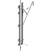 Immagine di 801T2250.L3ST L ZN REVEGO uno, set supporto cerniera con TIP-ON per altezza pocket 2257-2406 mm, sinistra Zincate 