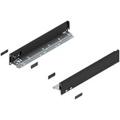 Immagine di 770N4002S Z R+L V1*CS-M - spondina LEGRABOX Pure altezza N (66.5 mm) lunghezza nominale 400 mm destro+sinistro nero carbonio 