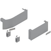 Immagine di 23K8000 ABD+ZUT V1HGIG - anta a ribalta standard AVENTOS HK top set placchette di copertura (incluso interruttore di azionamento ad incasso in dotazione) destro+sinistro per SERVO-DRIVE grigio chiaro 