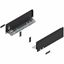 Immagine di 770M3002S Z R+L V1*CS-M - spondina LEGRABOX Pure altezza M (90.5 mm) lunghezza nominale 300 mm destro+sinistro nero carbonio 