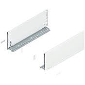 Immagine di 770C4502S Z R+L V1*SW-M - spondina LEGRABOX Pure altezza C (177 mm) lunghezza nominale 450 mm destro+sinistro bianco seta 