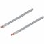 Immagine di ZRG.487RSICRE*R+L MP R906 - TANDEMBOX ringhierina longitudinale (sopra) per cassettone lunghezza nominale 550 mm destro+sinistro per TANDEMBOX antaro grigio ral 9006 