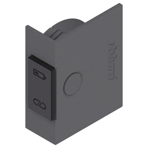 Immagine di 23P5020 SCHALT V20 TGR - interruttore SERVO-DRIVE per AVENTOS simmetrico grigio scuro 