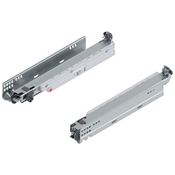 Immagine di 760H3500T MOVENTO MP ZN - MOVENTO con TIP-ON estrazione totale per cassetto in legno 40 kg lunghezza nominale 350 mm zincate 