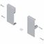 Immagine di ZIF.71K0 FRO R+L V1 WGR - TANDEMBOX attacchi per frontale altezza K per cassetto interno destro+sinistro grigio chiaro 