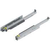 Immagine di 760H5500T MOVENTO MP ZN - MOVENTO con TIP-ON estrazione totale per cassetto in legno 40 kg lunghezza nominale 550 mm zincate 