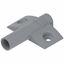 Immagine di 970.1501 BLU-AP 500R736 - piastrina di supporto per BLUMOTION nella piastrina di supporto a croce (37/32) plastica grigio ral 736 