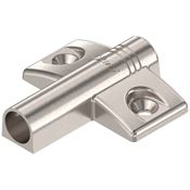 Immagine di 970.5501 BLU-AP V50 NI - piastrina di supporto per BLUMOTION a croce (37/32) Zinco nichel 