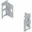 Immagine di ZB7N000S HO-RW MP PS-M - LEGRABOX supporti per schienale in legno altezza N (80 mm) destro+sinistro argento polare 