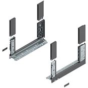 Immagine di 780C3502S Z R+L V1*OG-M - spondina LEGRABOX Free altezza C (177 mm) lunghezza nominale 350 mm destro+sinistro grigio orione 