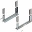 Immagine di 780C4502I Z R+L V1*INGL - spondina LEGRABOX Free altezza C (177 mm) lunghezza nominale 450 mm destro+sinistro inox satinato antimpronta 